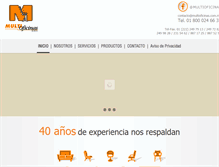 Tablet Screenshot of multioficinas.com.mx